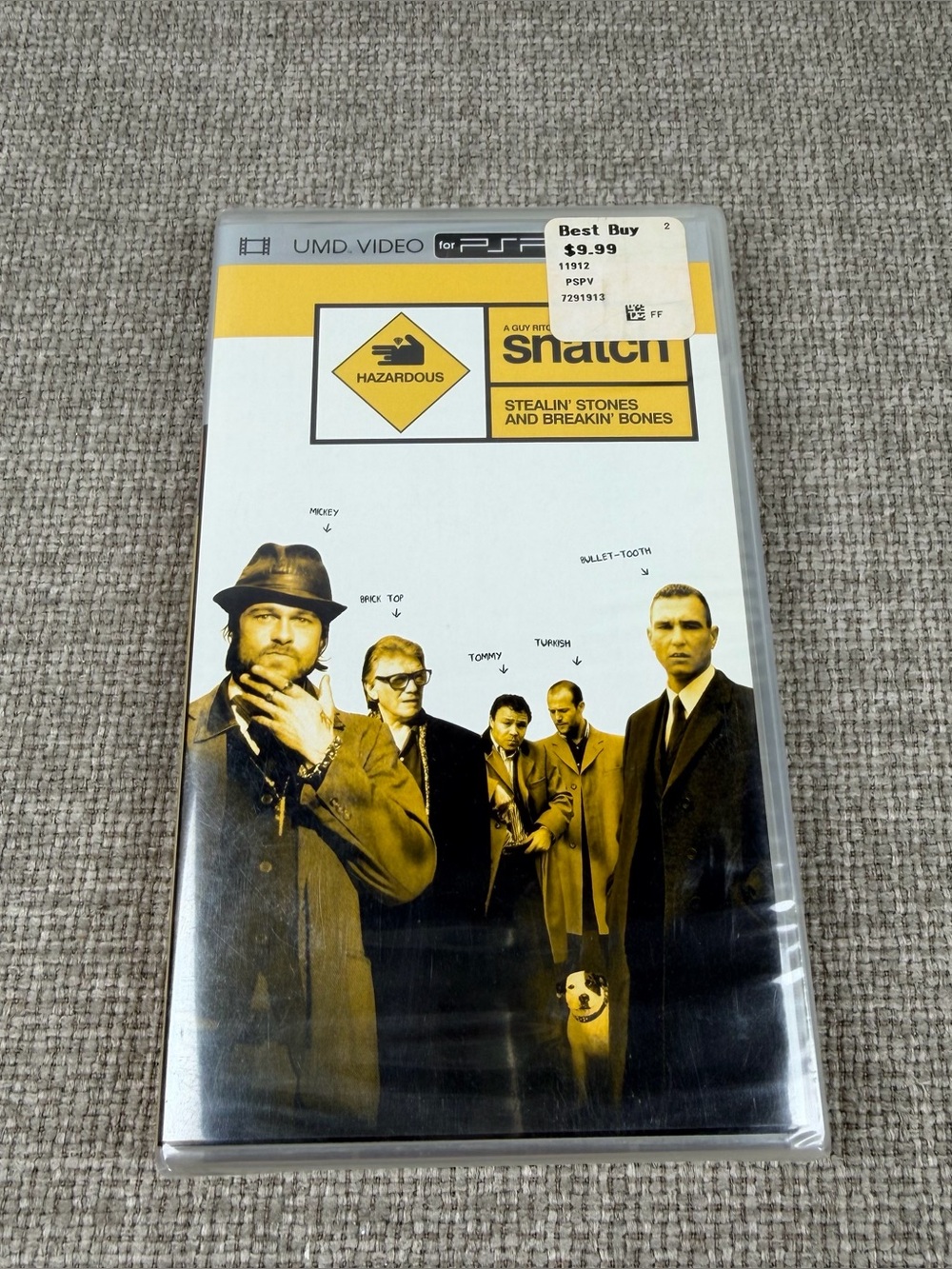 Snatch (UMD, 2005) Sony PSP Movie Video Brad Pitt BRAND NEW SEALED